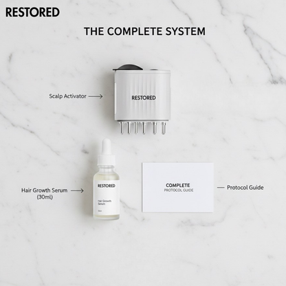 The RESTORED Hair Growth System